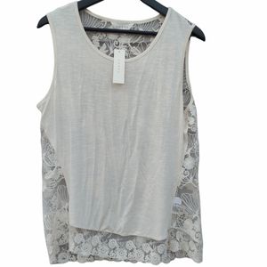 Adiva tank top with Lace back